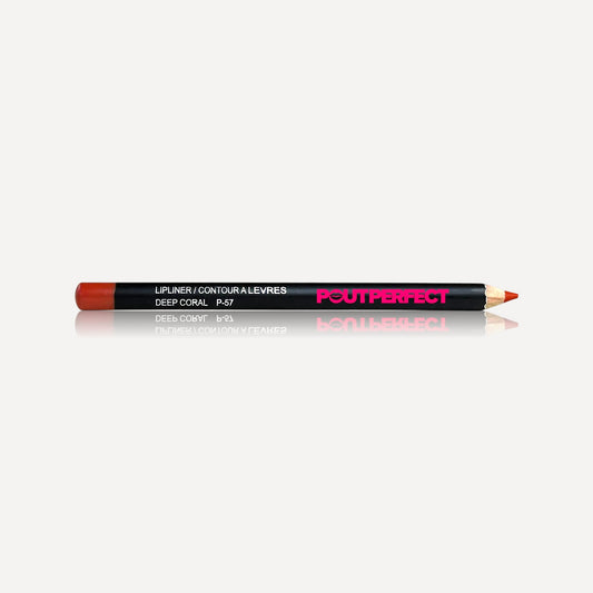 Precision Point Contour Lip Liner — Deep Coral