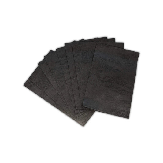 Pout Perfect luxury blotting papers for lips in black for removing lip shine and oil
