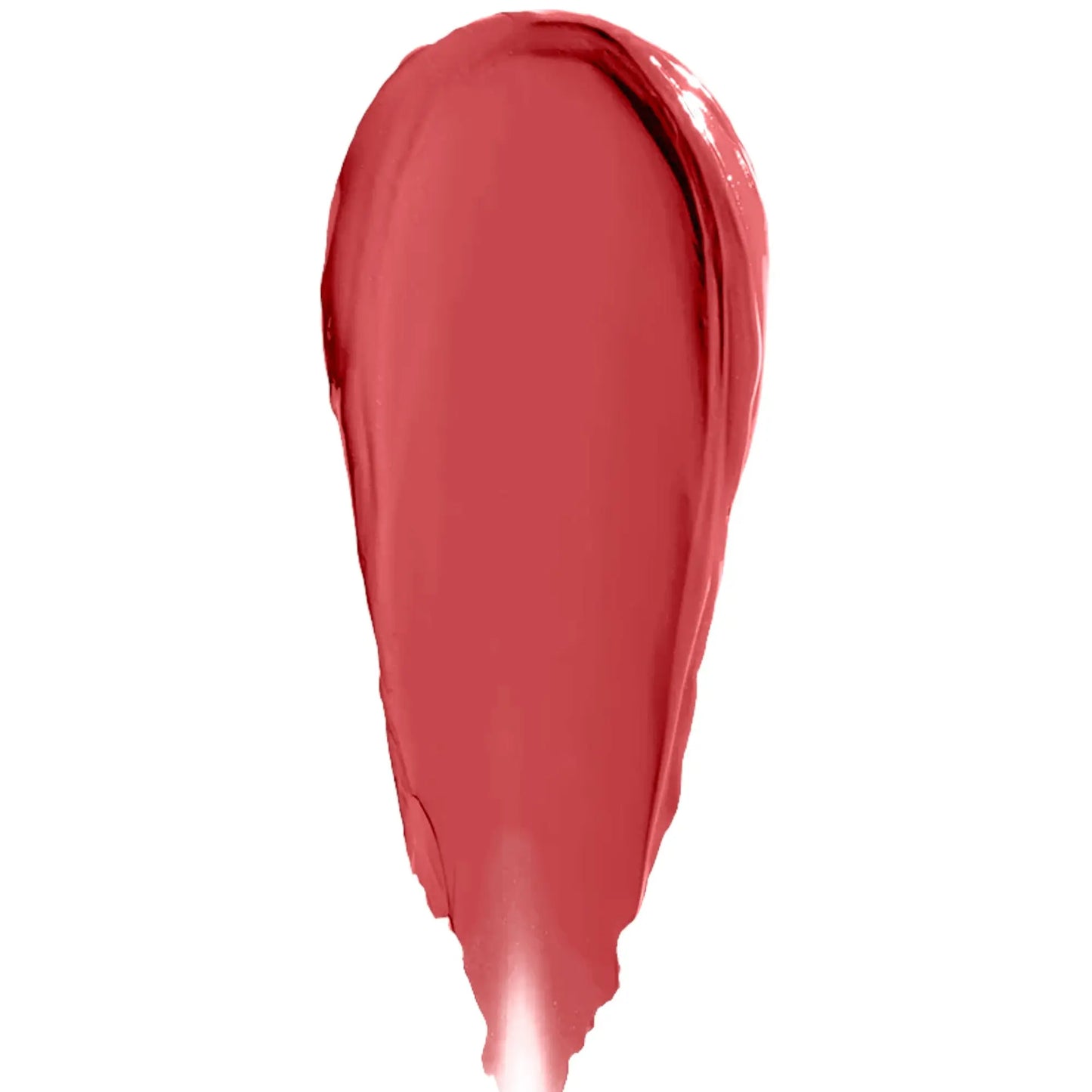 Pout Perfect matte lip stain swatch in rosy pink shade with natural finish lip stain for women