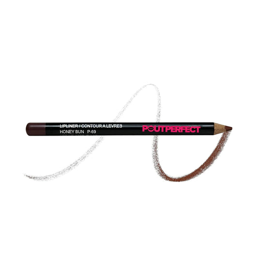 Pout Perfect lip liner pencil with precision lip liner for defined lips in honey bun shade