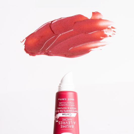a bottle of lipstick and a lip gloss