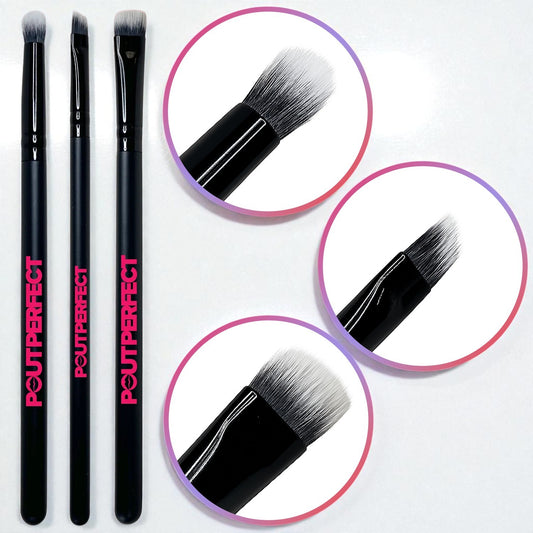 3- Piece Perfect Pout Brush Bundle