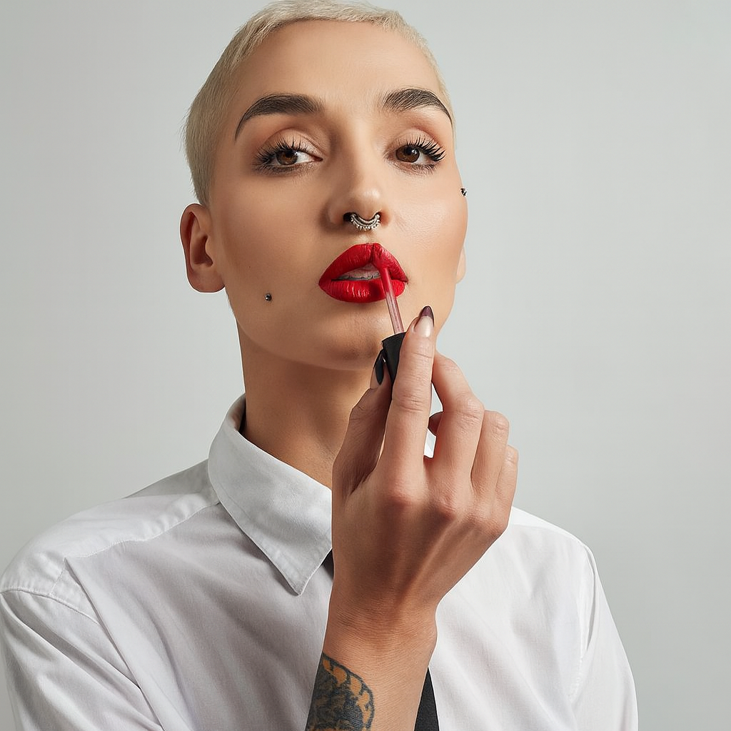 Liquid Brilliance Lip Stain  — Dark Cherry