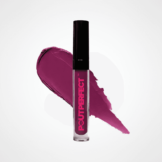 Lip gloss with 'Pout Perfect' text on a white background Sugar Beet