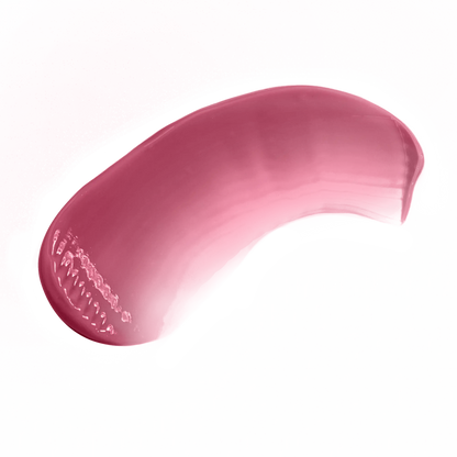 Pout Perfect classic lip gloss for natural look in soft pink shade on black background