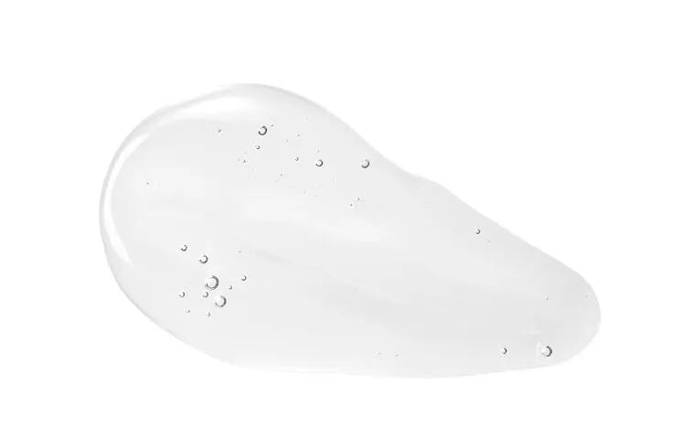 Clear smooth texture of luxury smoothing lip balm from Pout Perfect with hydrating formula