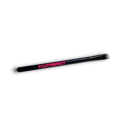 Pout Perfect cosmetic brush small lip brush for precise application with black handle and soft bristles