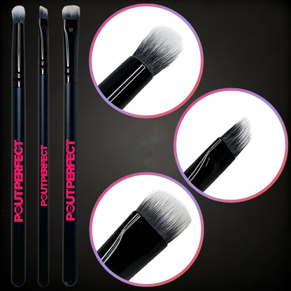 3- Piece Perfect Pout Brush Bundle